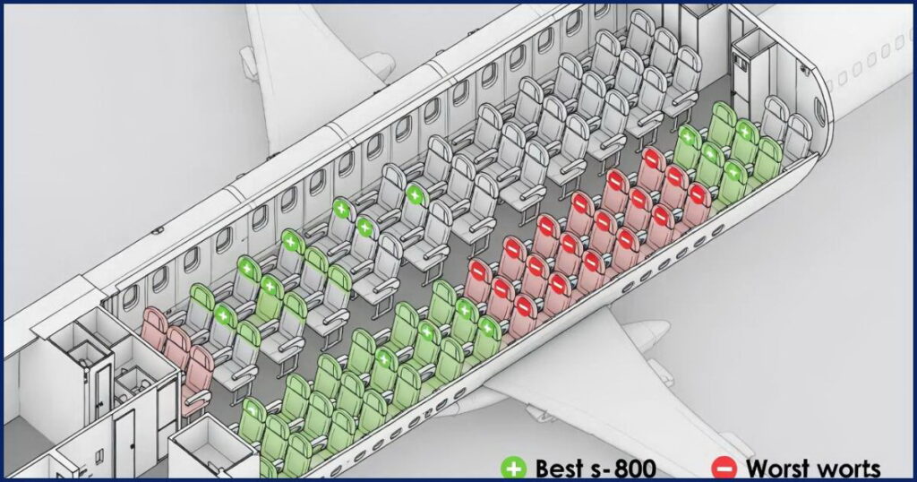 Схема салона лайнера Boeing 737-800